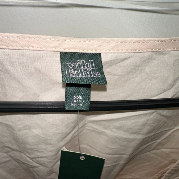 Wild Fable Women’s Long Sleeve Top Beige Size XXL NEW NWT Bell Sleeves Boho - Picture 3 of 12